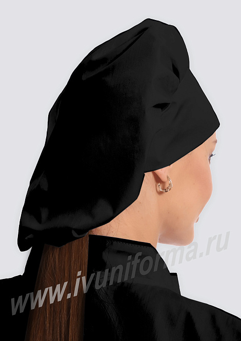 Колпак повара на резинке женский арт. ГУ-12-45-ТС